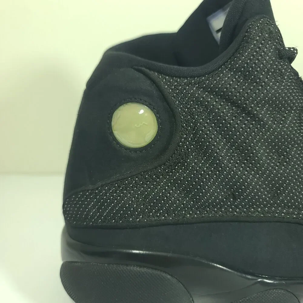 Nike Air Jordan Retro 13 Black Cat 414571-011 Mens Size 12 Black Anthracite